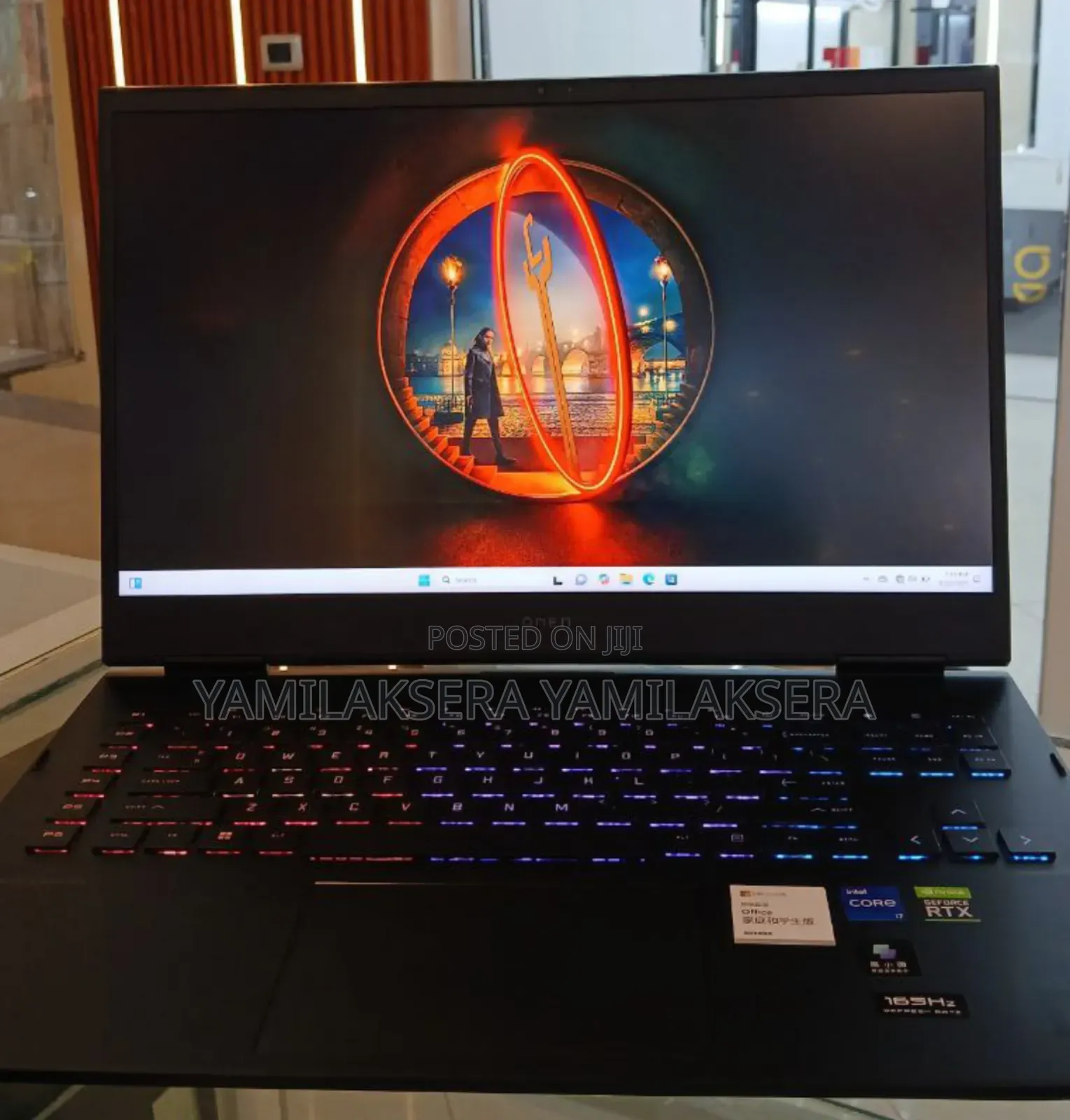 New Laptop HP Omen 17 16GB Intel Core I7 SSD 1T