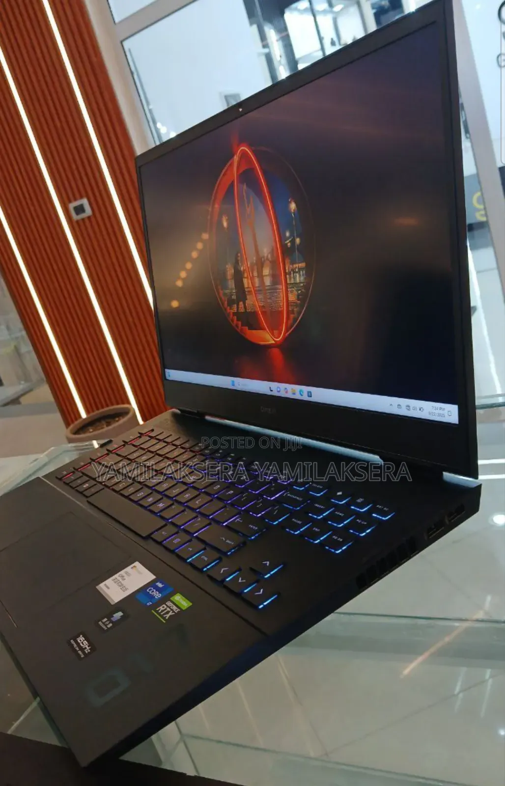 New Laptop HP Omen 17 16GB Intel Core I7 SSD 1T