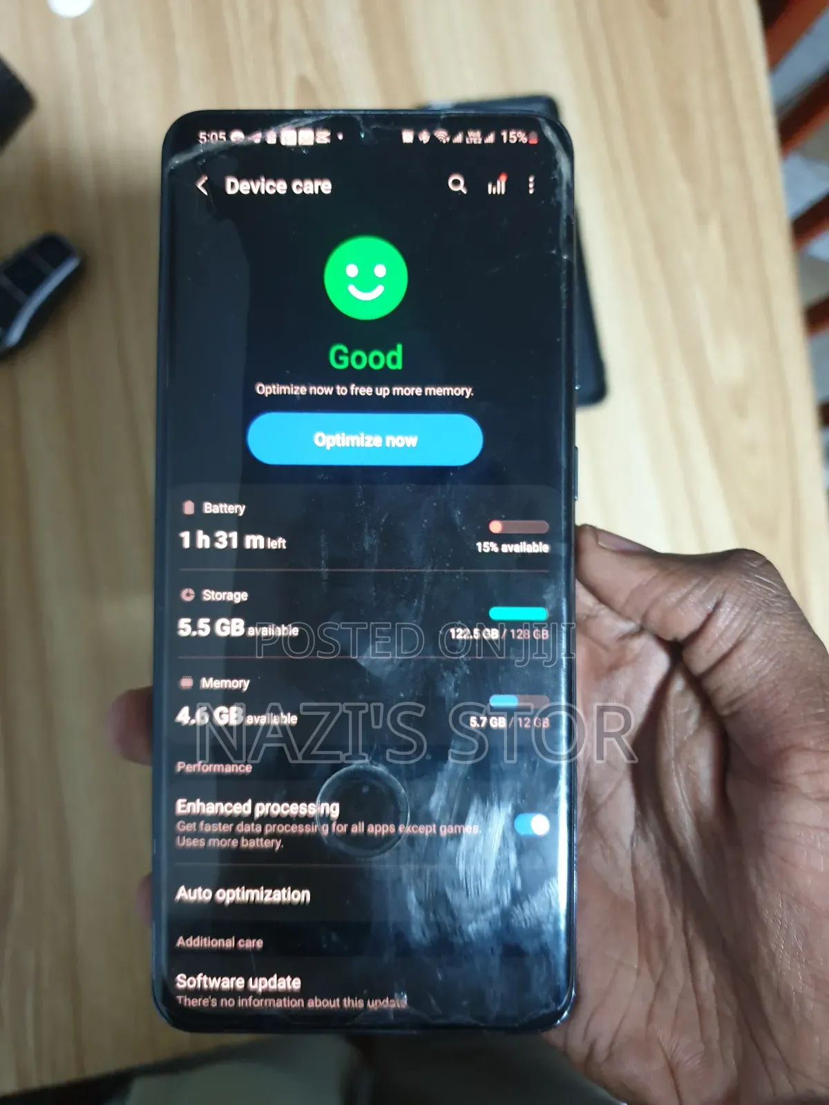 Samsung Galaxy S20 Ultra 128 GB Black