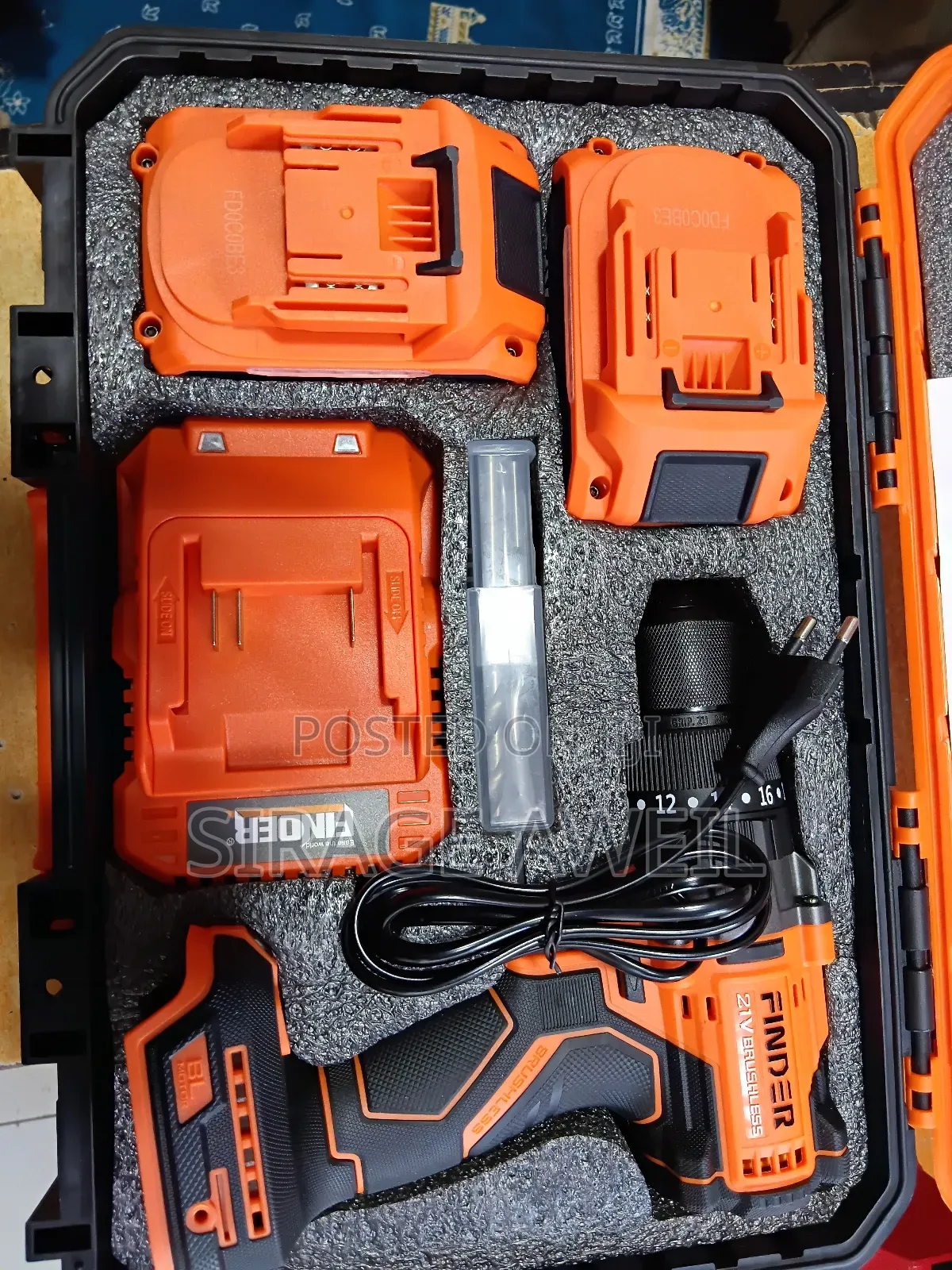 Finder Drill 21v Brushless