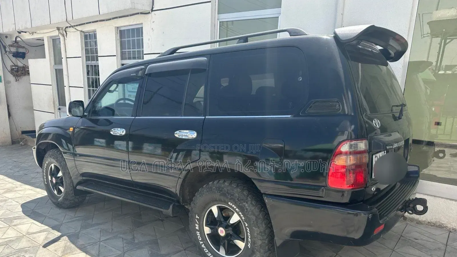 Toyota Land Cruiser 2003 Matt Black