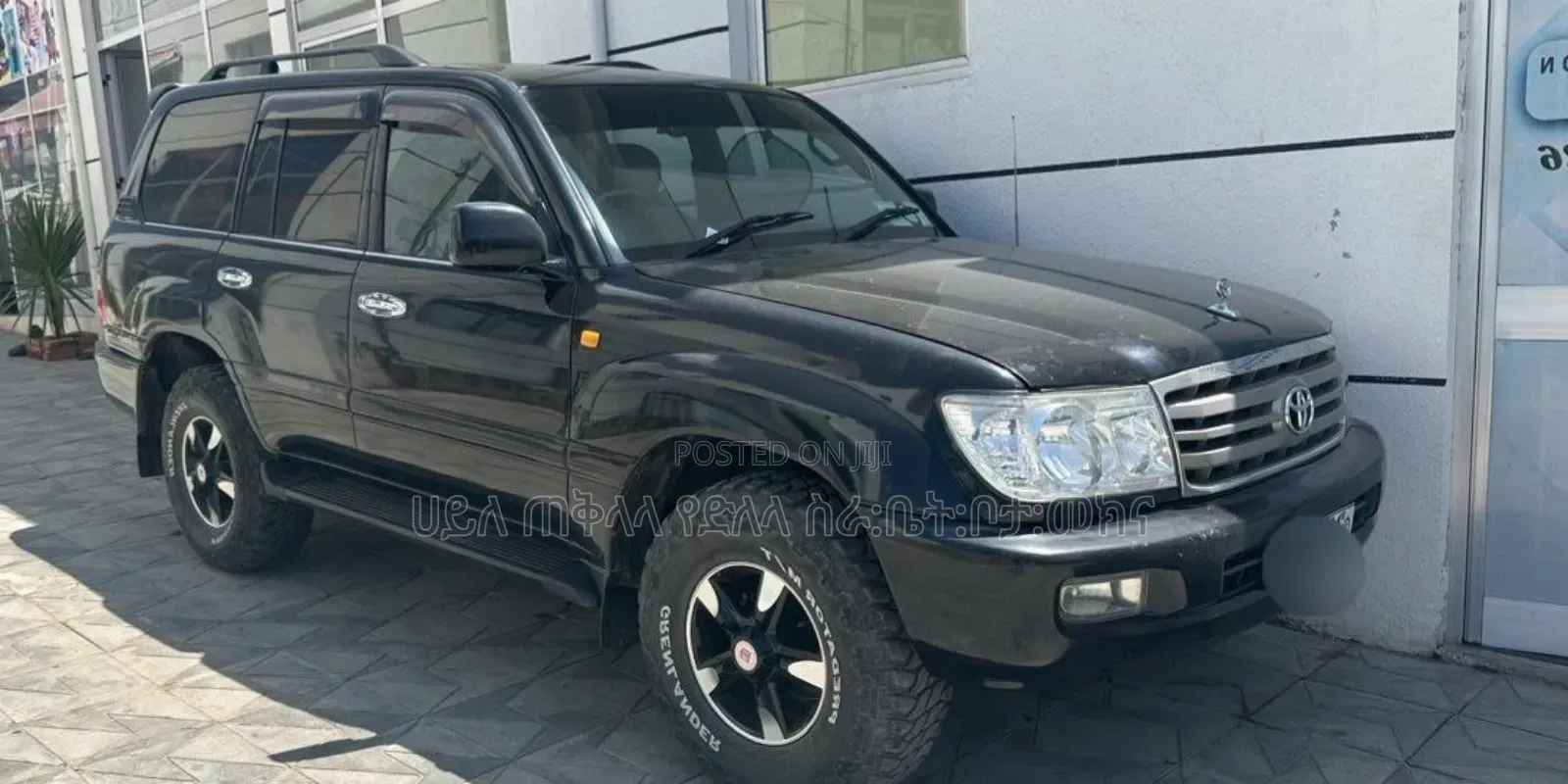 Toyota Land Cruiser 2003 Matt Black