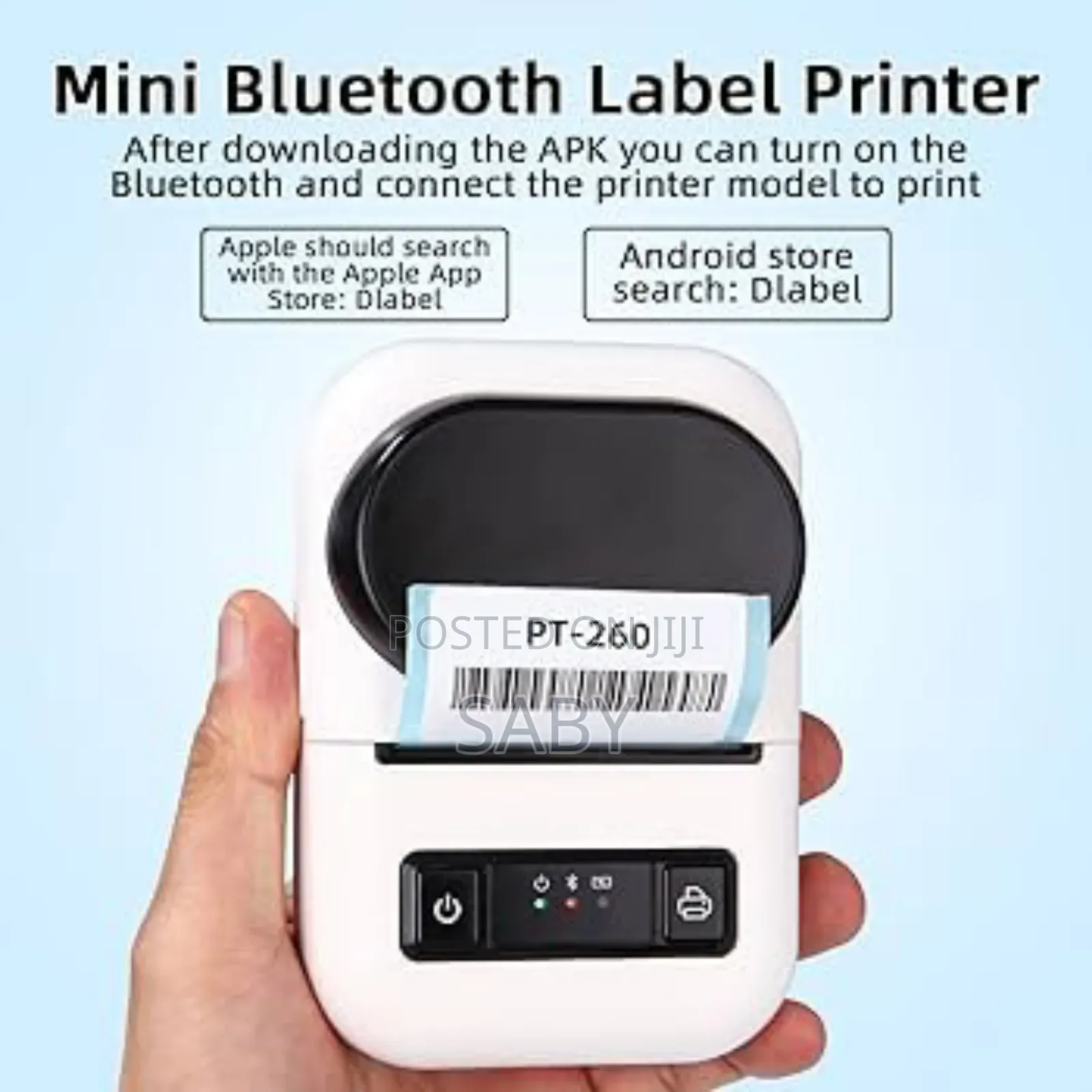 Portable Label Maker Printer