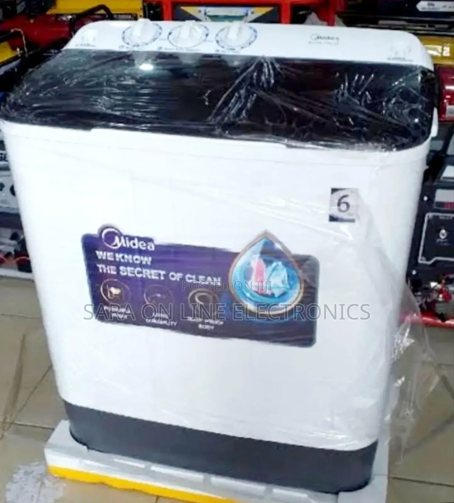 ➛Midea 12/8kg Mannual ◆10 Year Warranty ▤Free Delivery