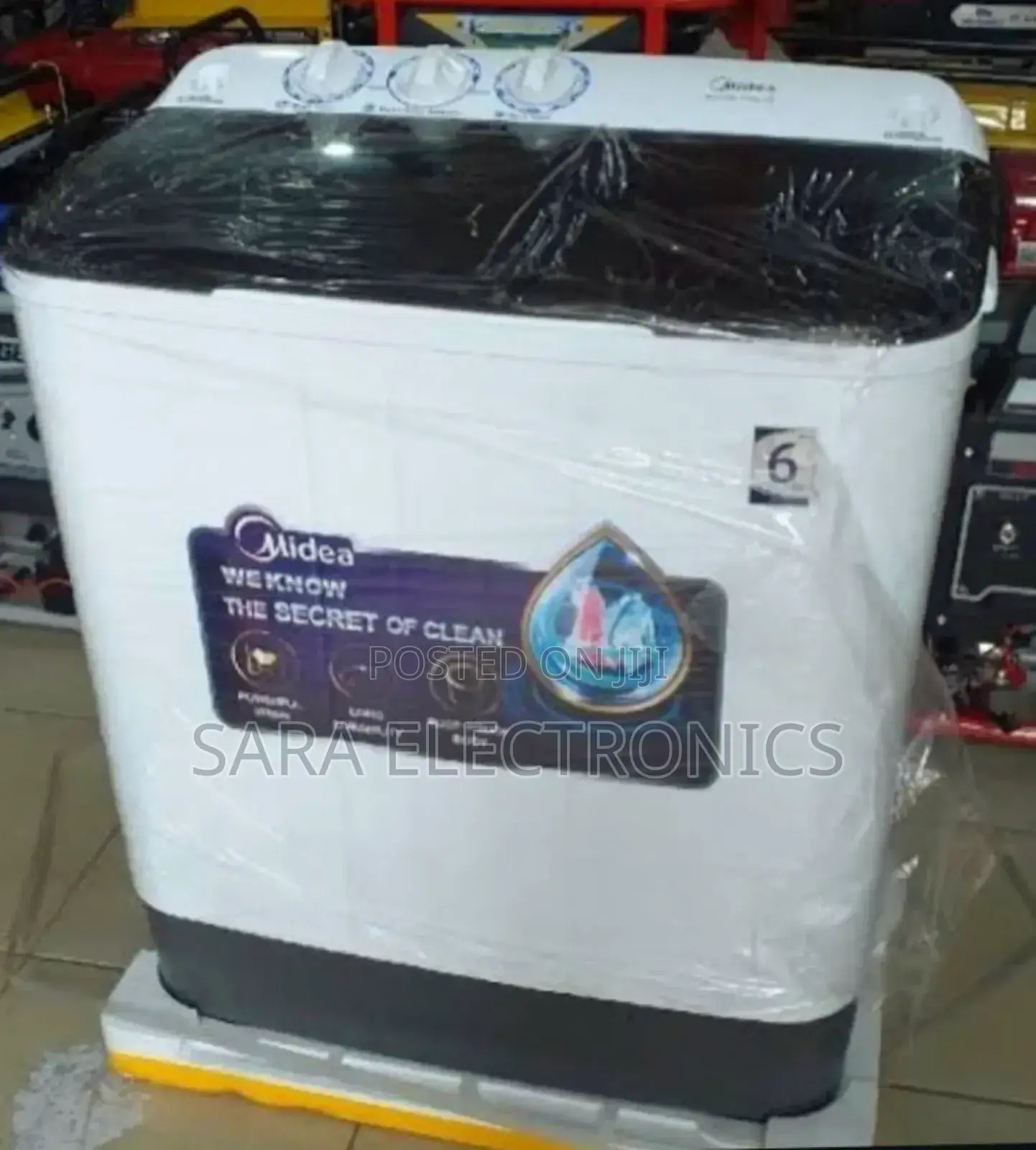 ➛Midea 12/8kg Mannual ◆10 Year Warranty ▤Free Delivery