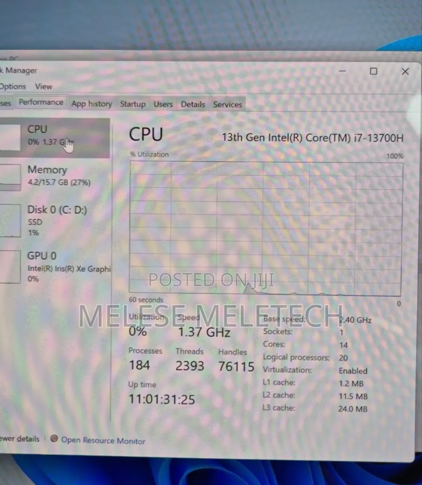 New Laptop HP 16GB Intel Core I7 SSD 1T