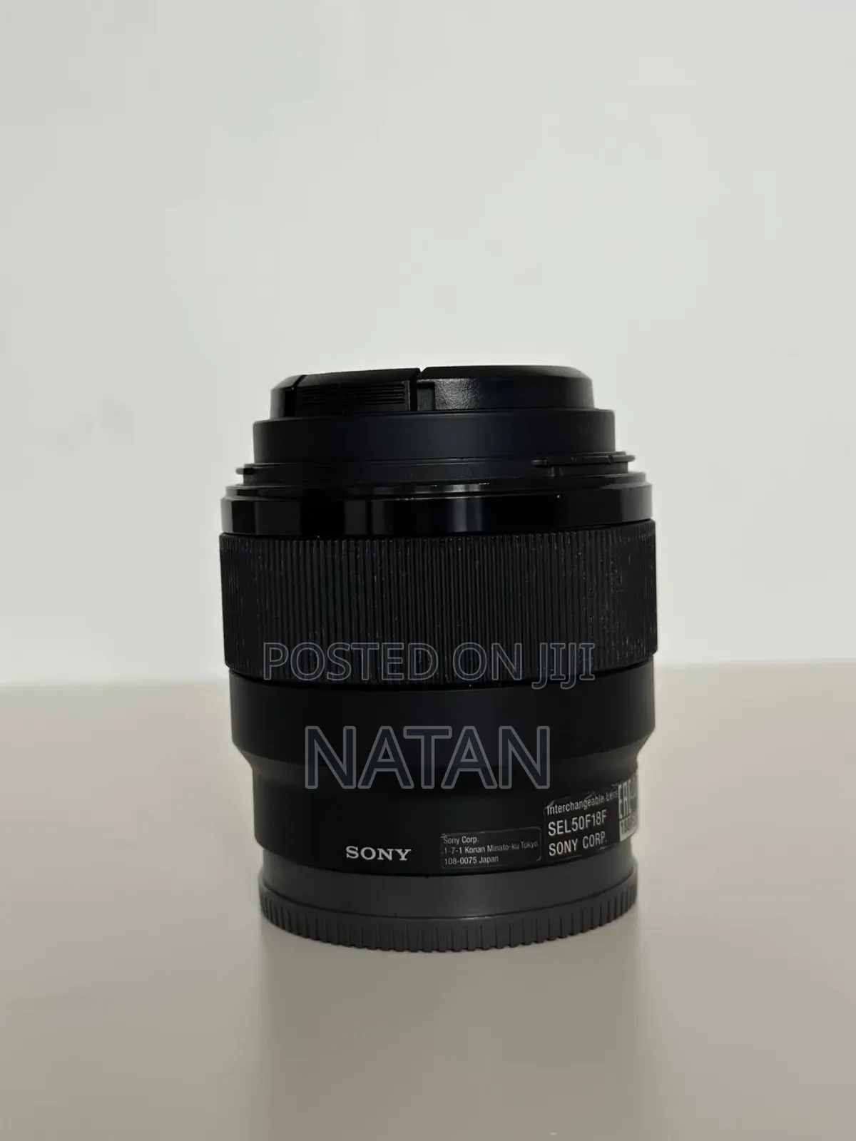 Sony Fe 50mm F/1.8lens E-Mount Lens/Fullframe Lightweight Normalprime