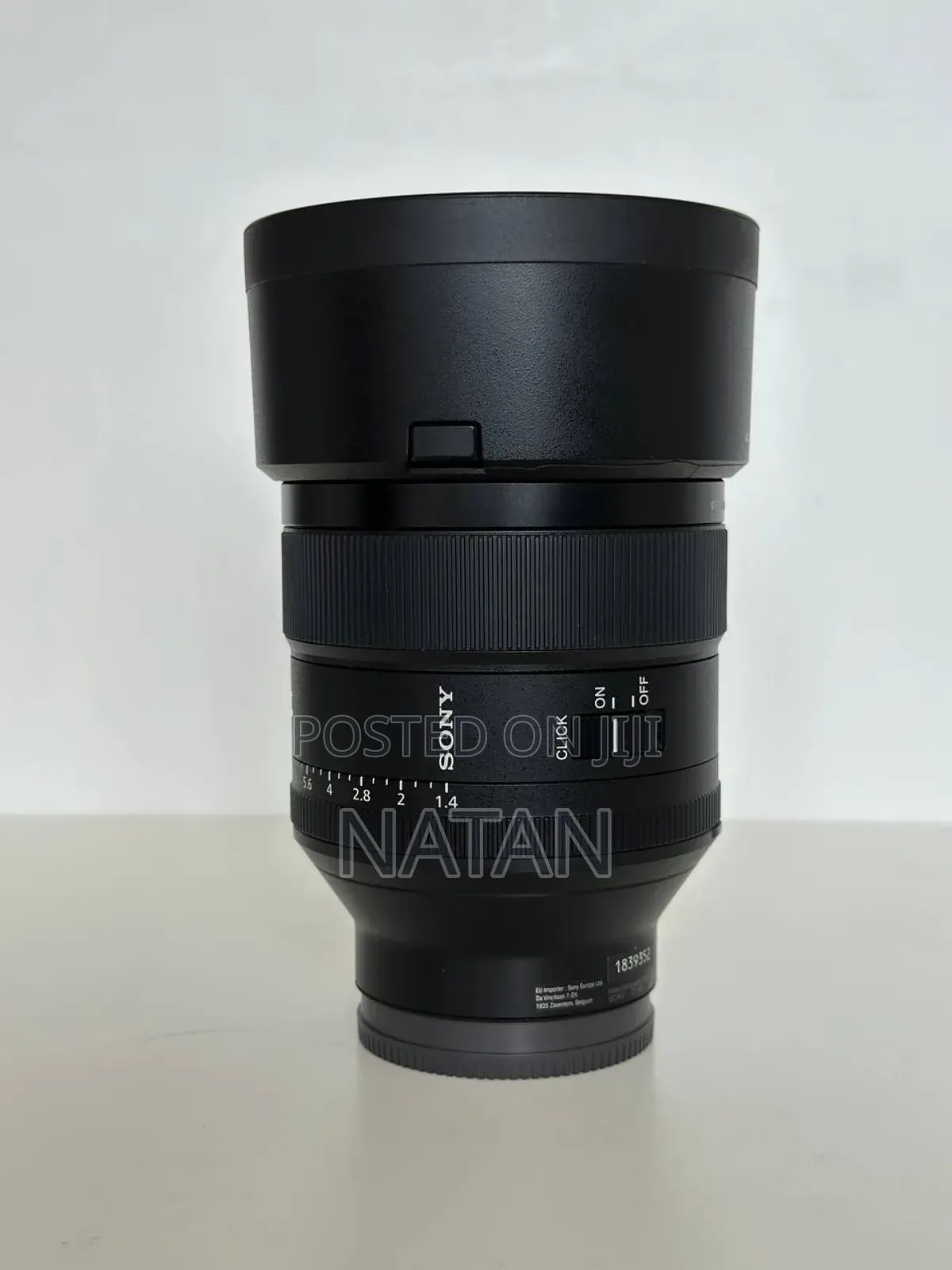 Sony Fe 85mm F/1.4 Gm Lens E-Mount Lens/Full-Frame Format Brand New