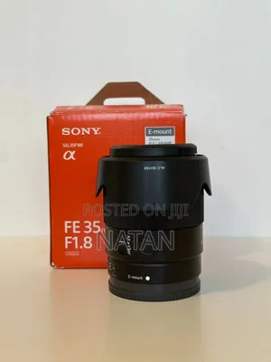 Sony Fe 35mm 1:8 Brand New With Full Accessories
