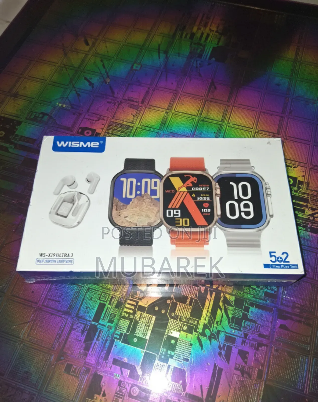 Wisme Full Set Smartwatch Touch Screen