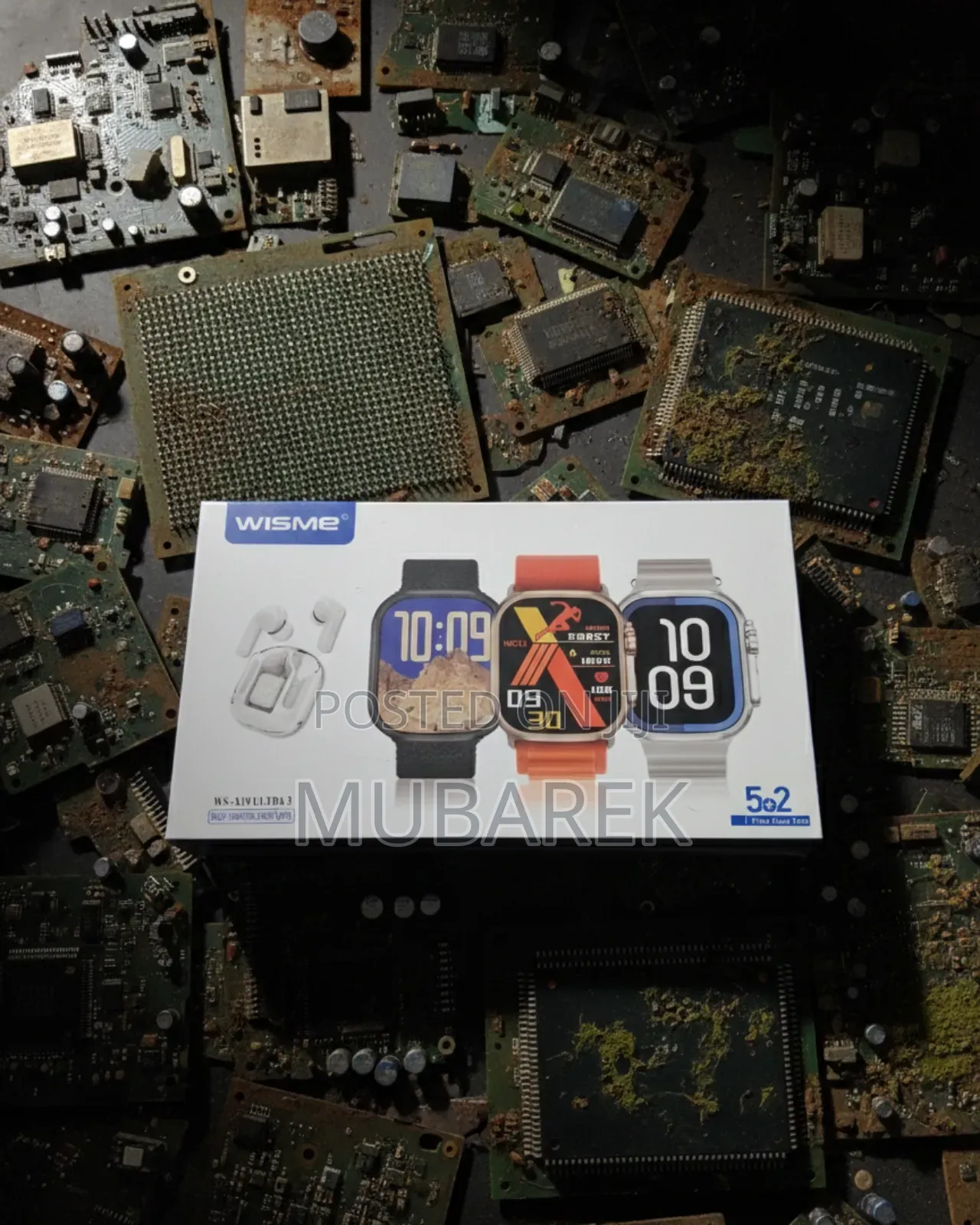 Wisme Full Set Smartwatch Touch Screen