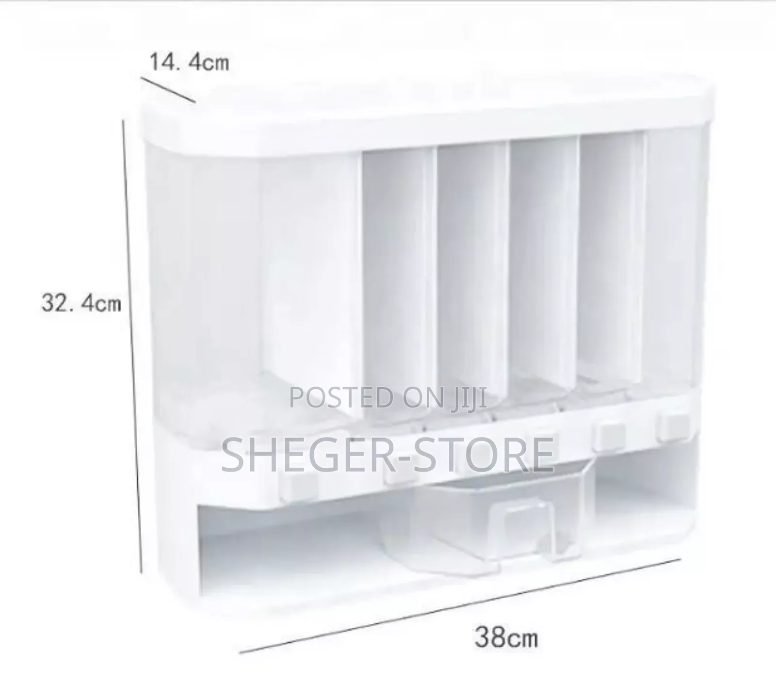 High Quality Wall Mounted Cereals Storage ( ግድግዳ ላይ የሚለጠፍ የጥራጥሬ ማስቀመጫ)