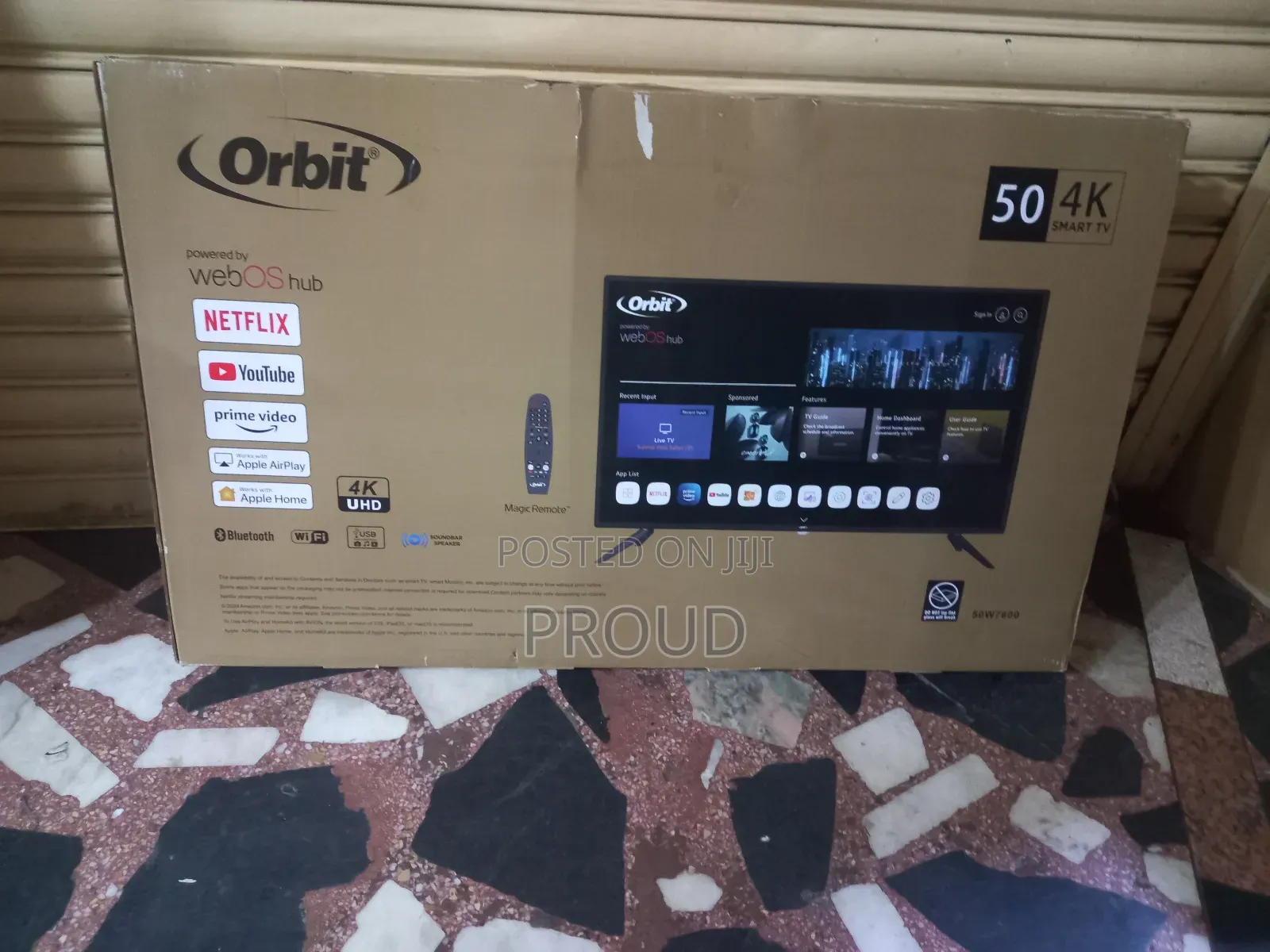 Orbit 50 Inch Smart Android Tv