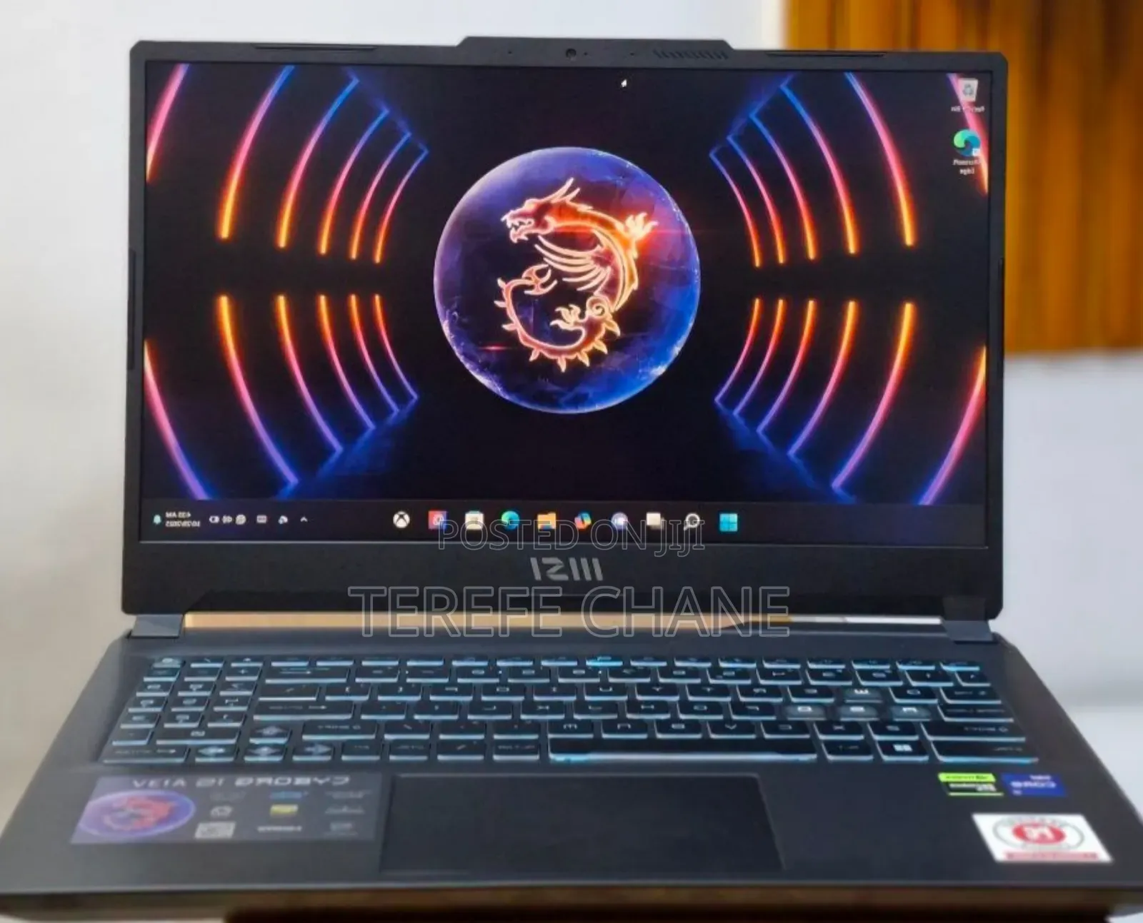 New Laptop MSI Cyborg 15 16GB Intel Core I7 SSD 512GB