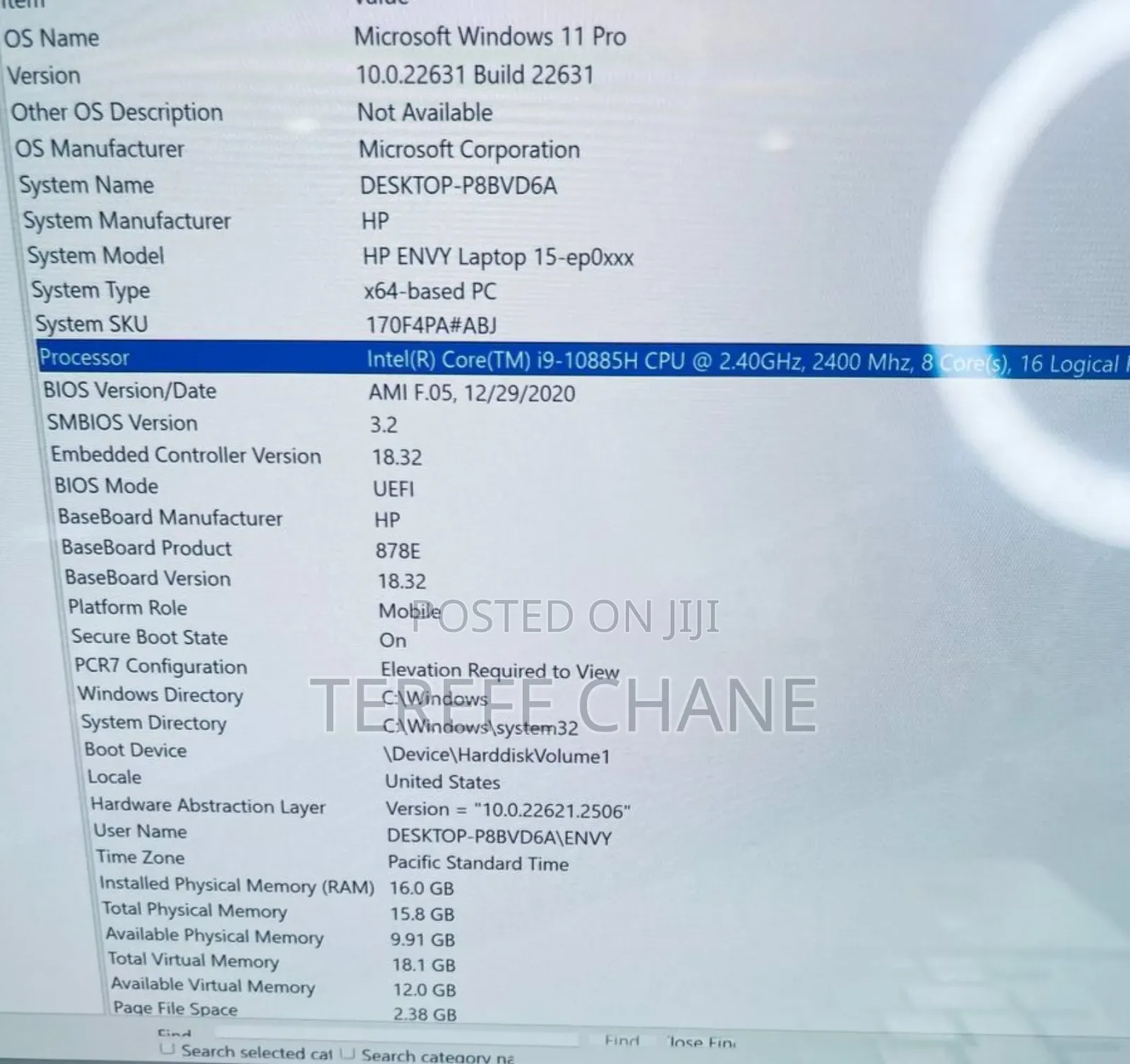 New Laptop HP Envy X360 16GB Intel Core I9 SSD 512GB