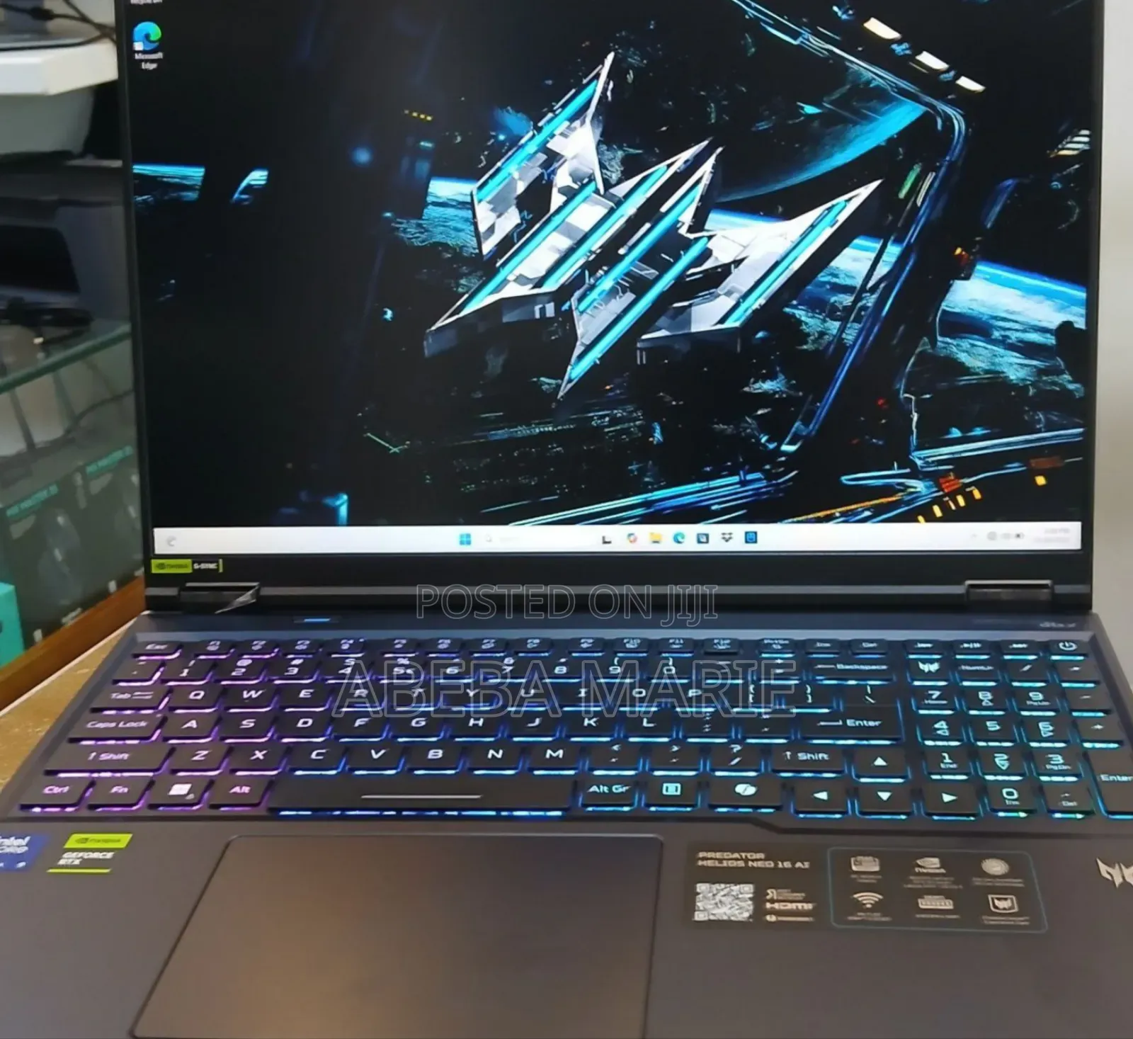 New Laptop Acer Predator Helios Neo 16 32GB Intel Core Ultra 9 SSD 1T