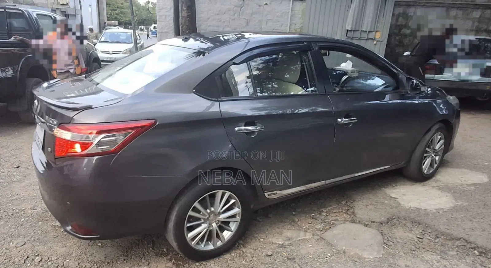 Toyota Yaris 2014 Gray