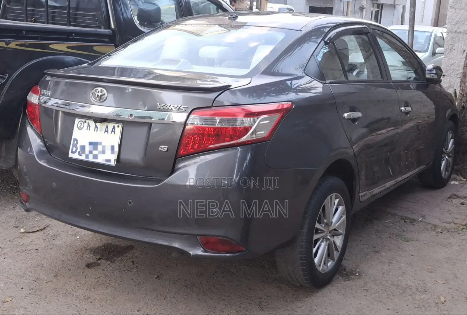 Toyota Yaris 2014 Gray