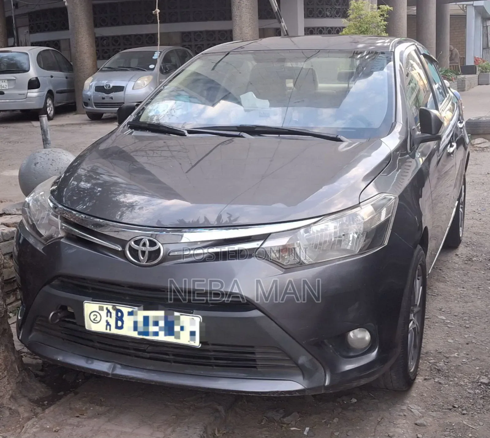 Toyota Yaris 2014 Gray