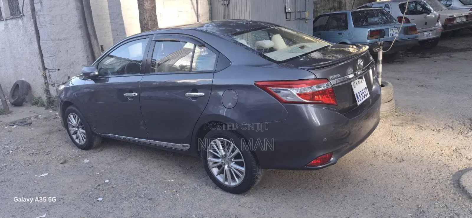 Toyota Yaris 2014 Gray