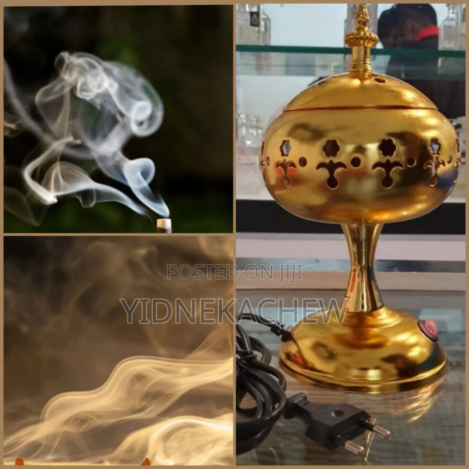 Electrical Incense Burner(የእጣን ማጨሻ)