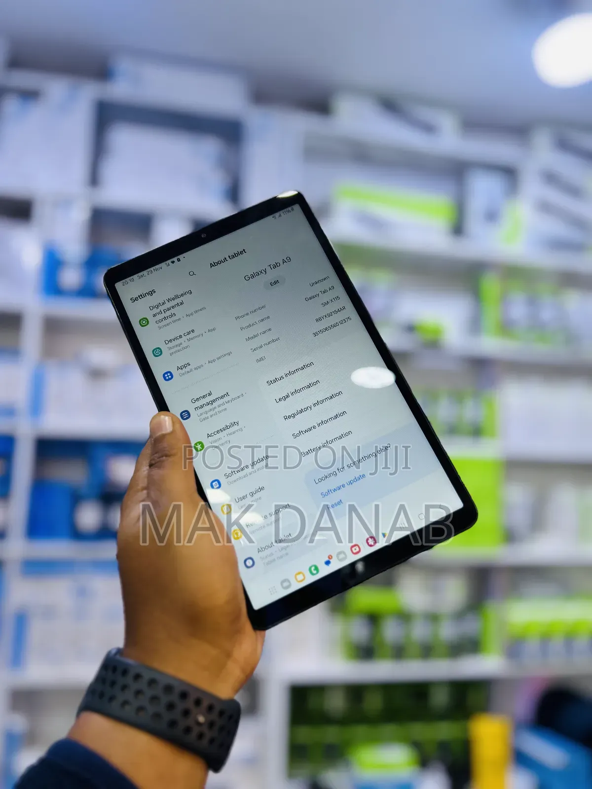 Samsung Galaxy Tab A9 64 GB Black