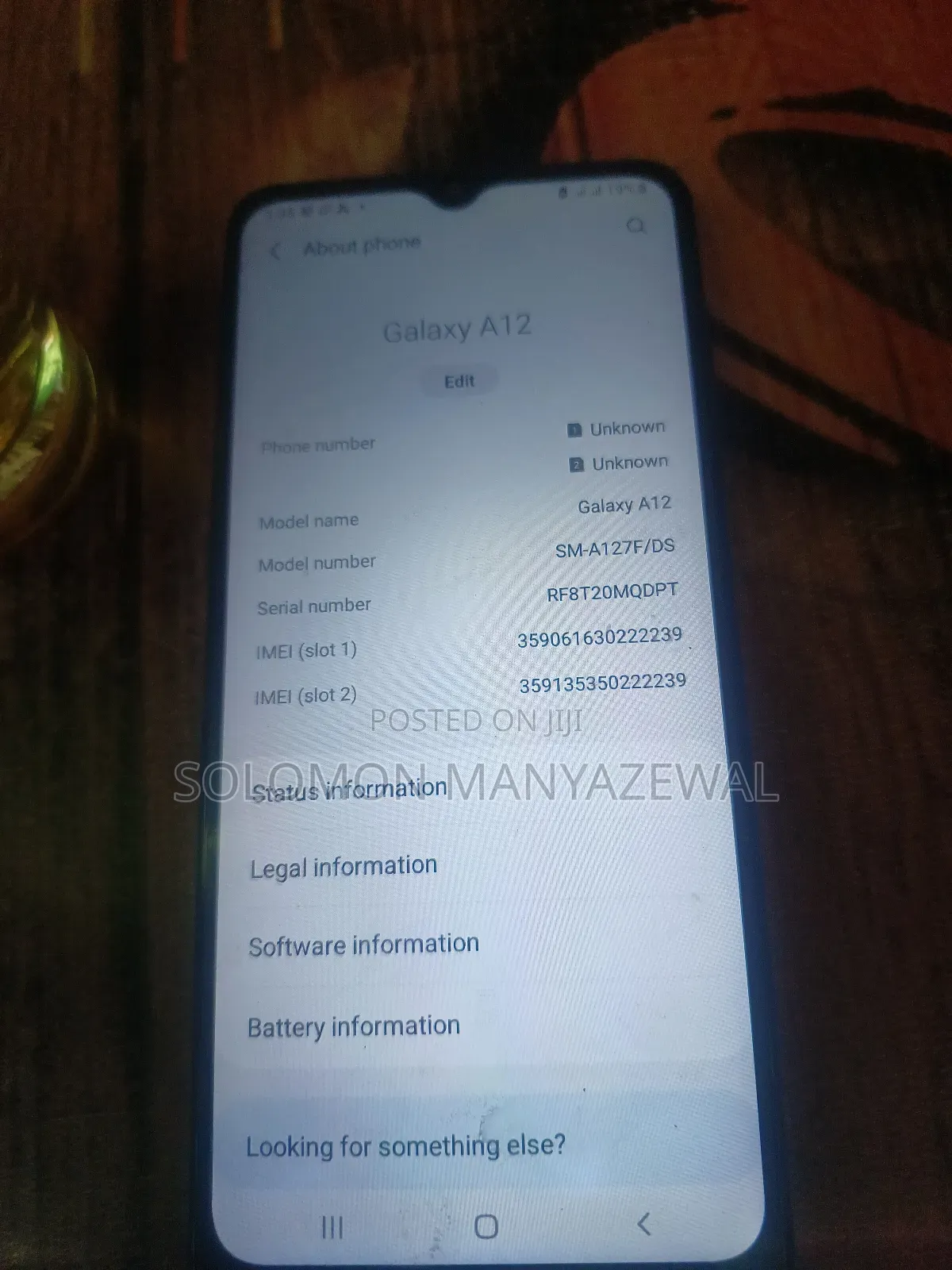 Samsung Galaxy A12 64 GB Blue