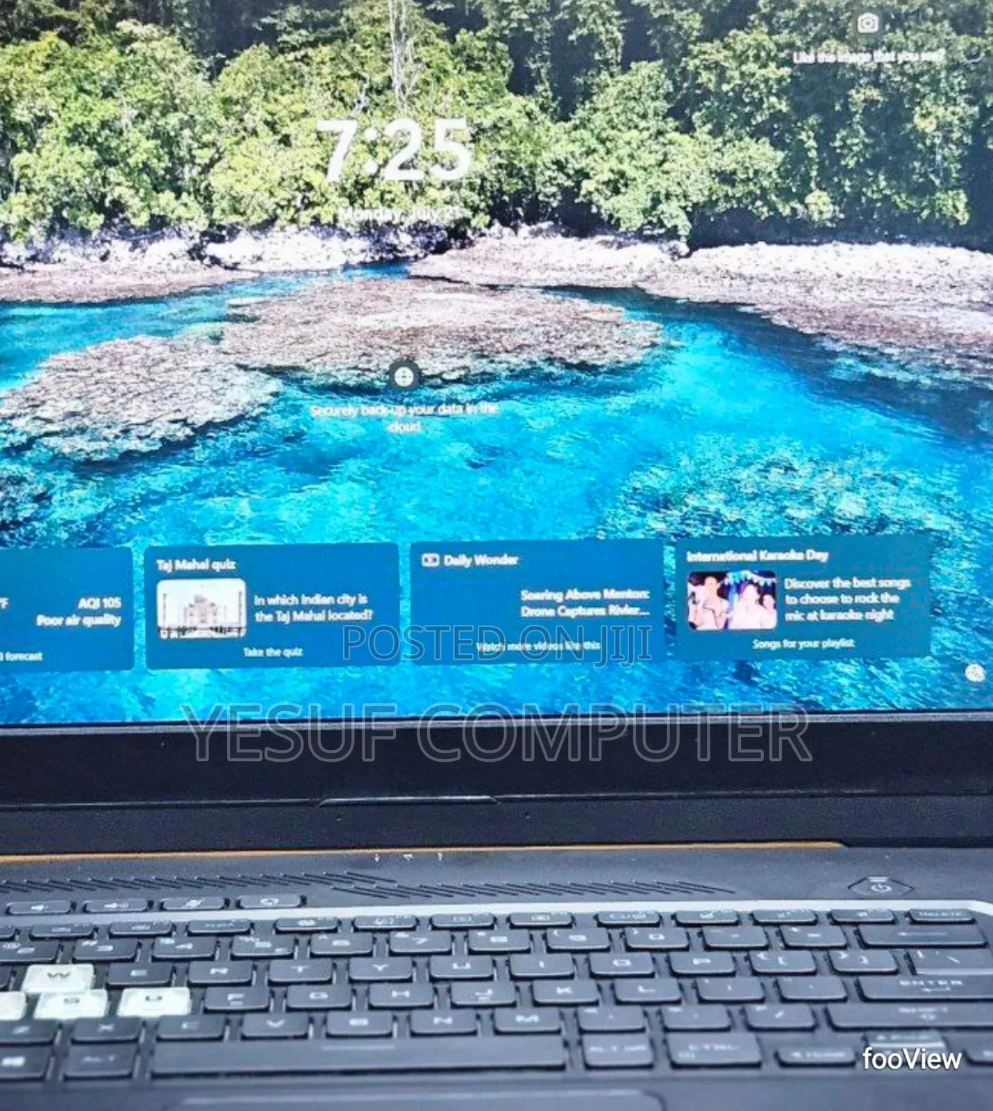 New Laptop Asus TUF Dash F15 16GB Intel Core I7 SSD 512GB