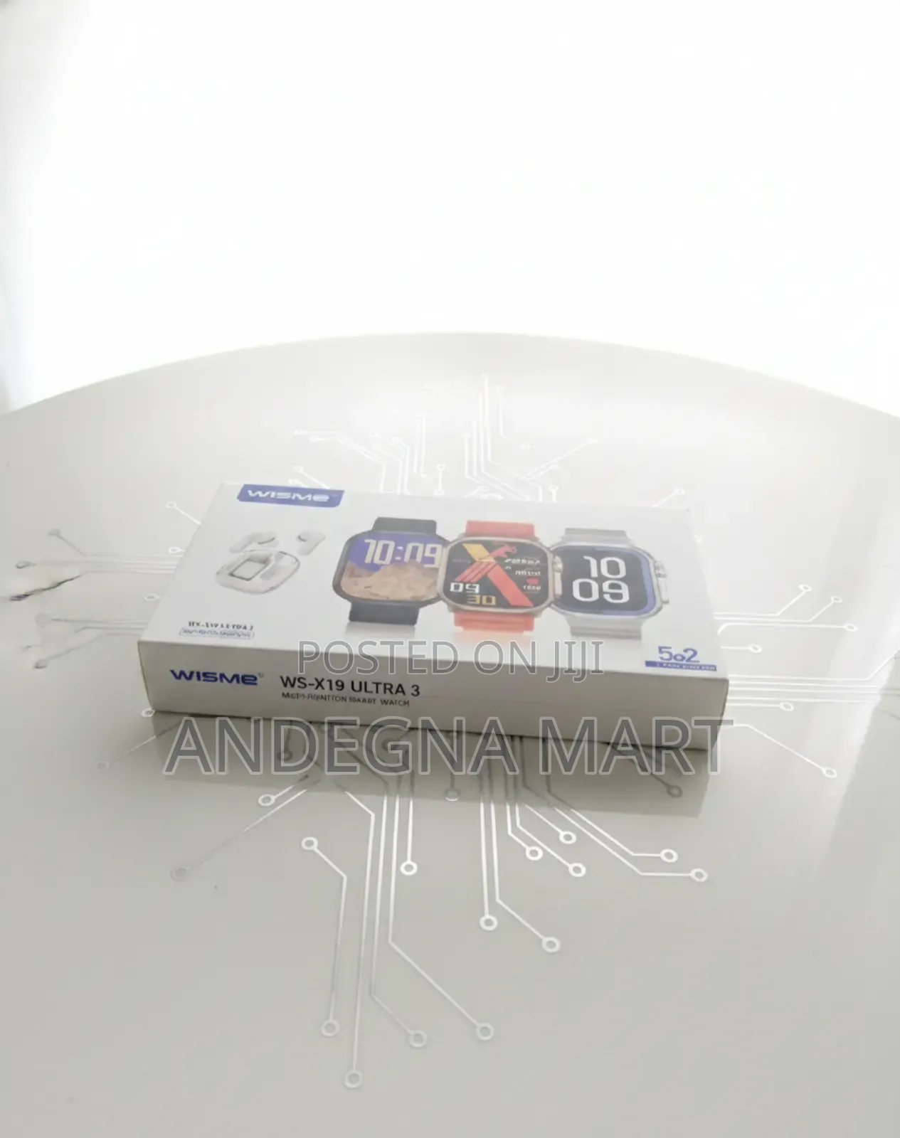 Wisme Full Set Smartwatch Music Control