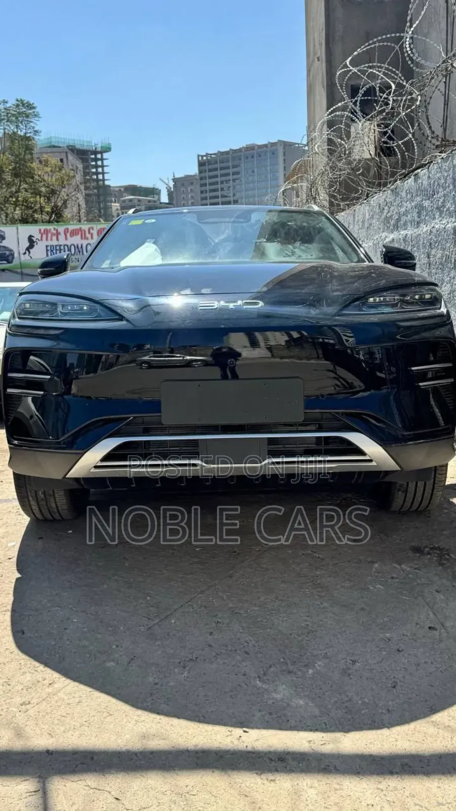 New BYD Song Plus 2024 Matt Black