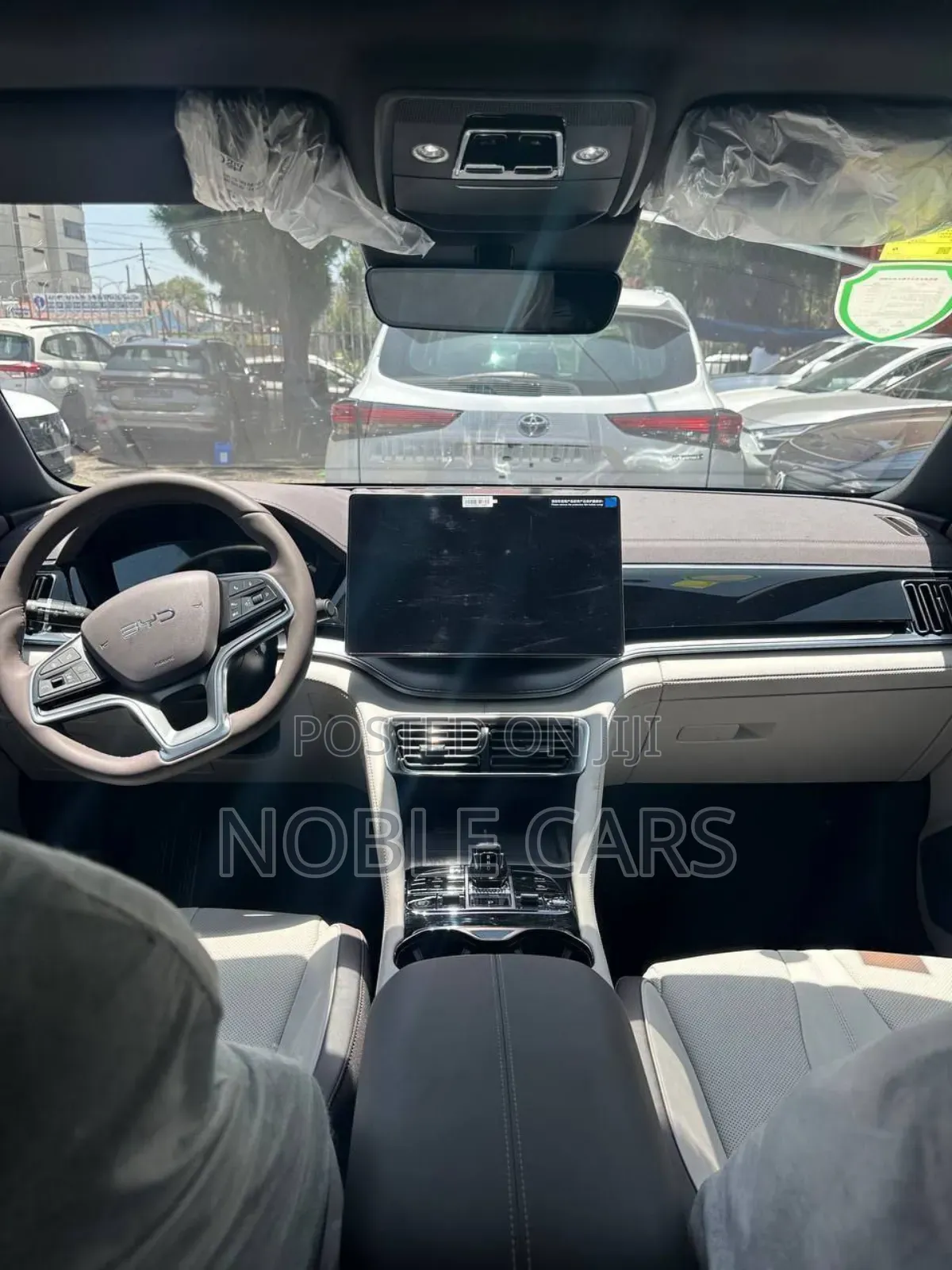 New BYD Song Plus 2024 Matt Black