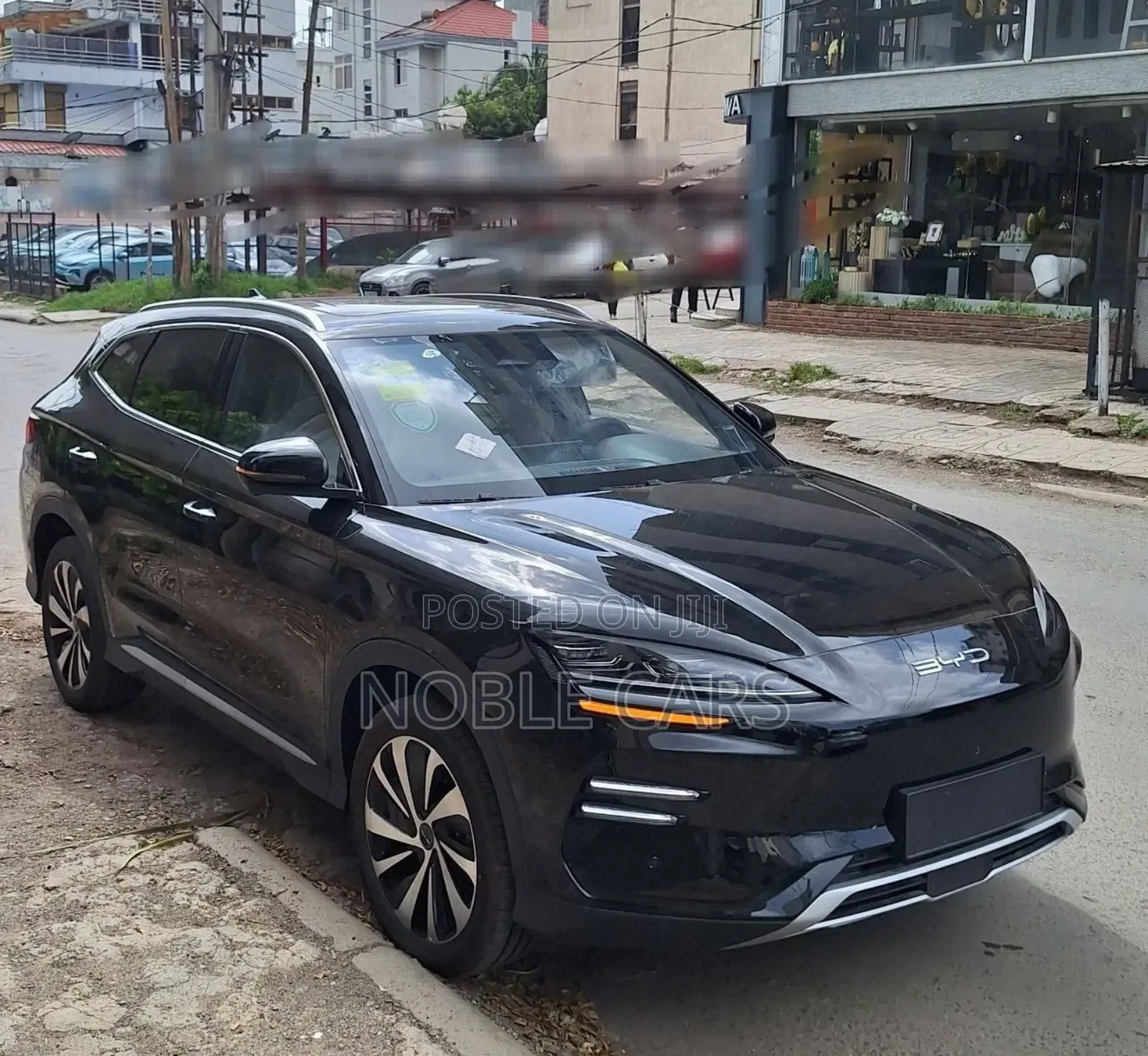 New BYD Song Plus 2024 Matt Black