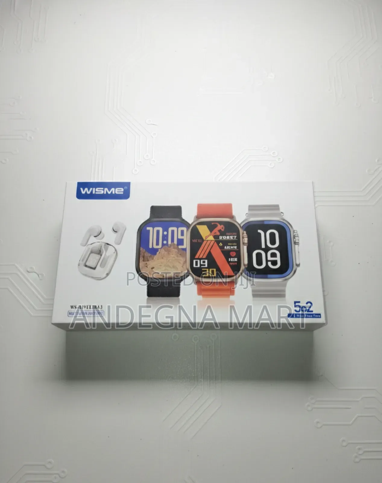 Wisme Full Set Smartwatch Fast Connect