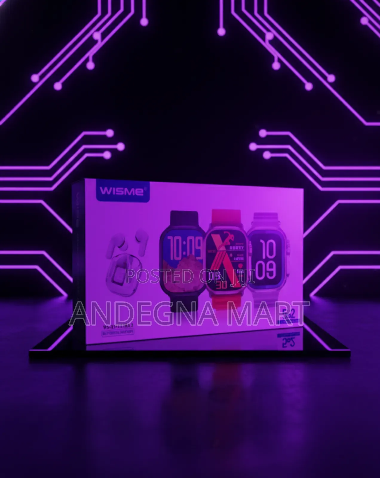 Wisme Full Set Smartwatch Luxury Style