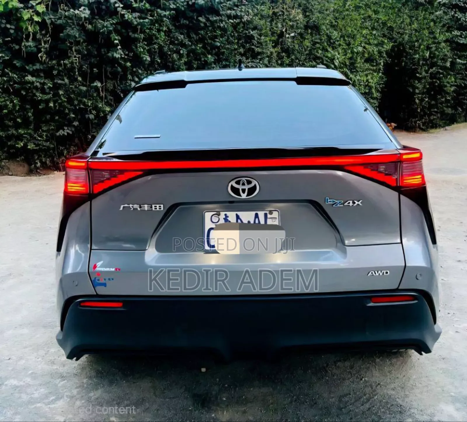 Toyota bZ4X 2022 Silver