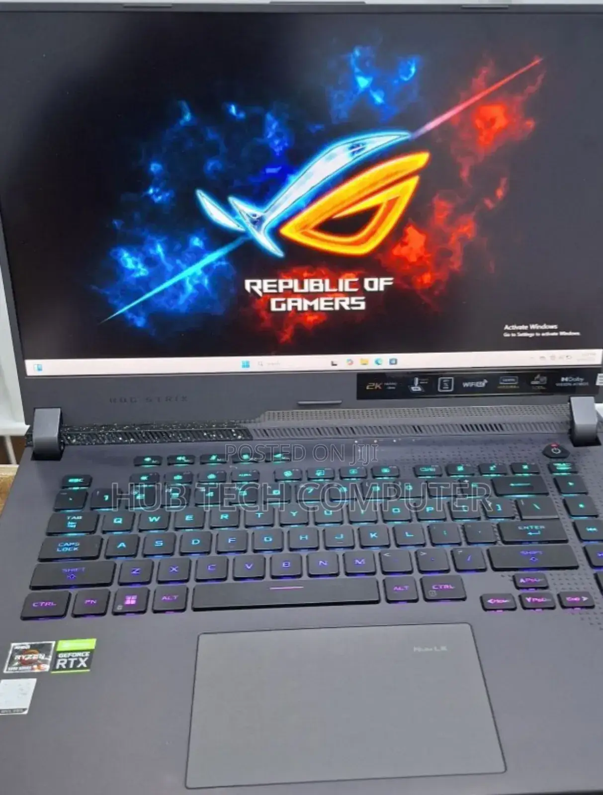New Laptop Asus ROG Strix G16 G614 16GB AMD Ryzen 9 SSD 512GB