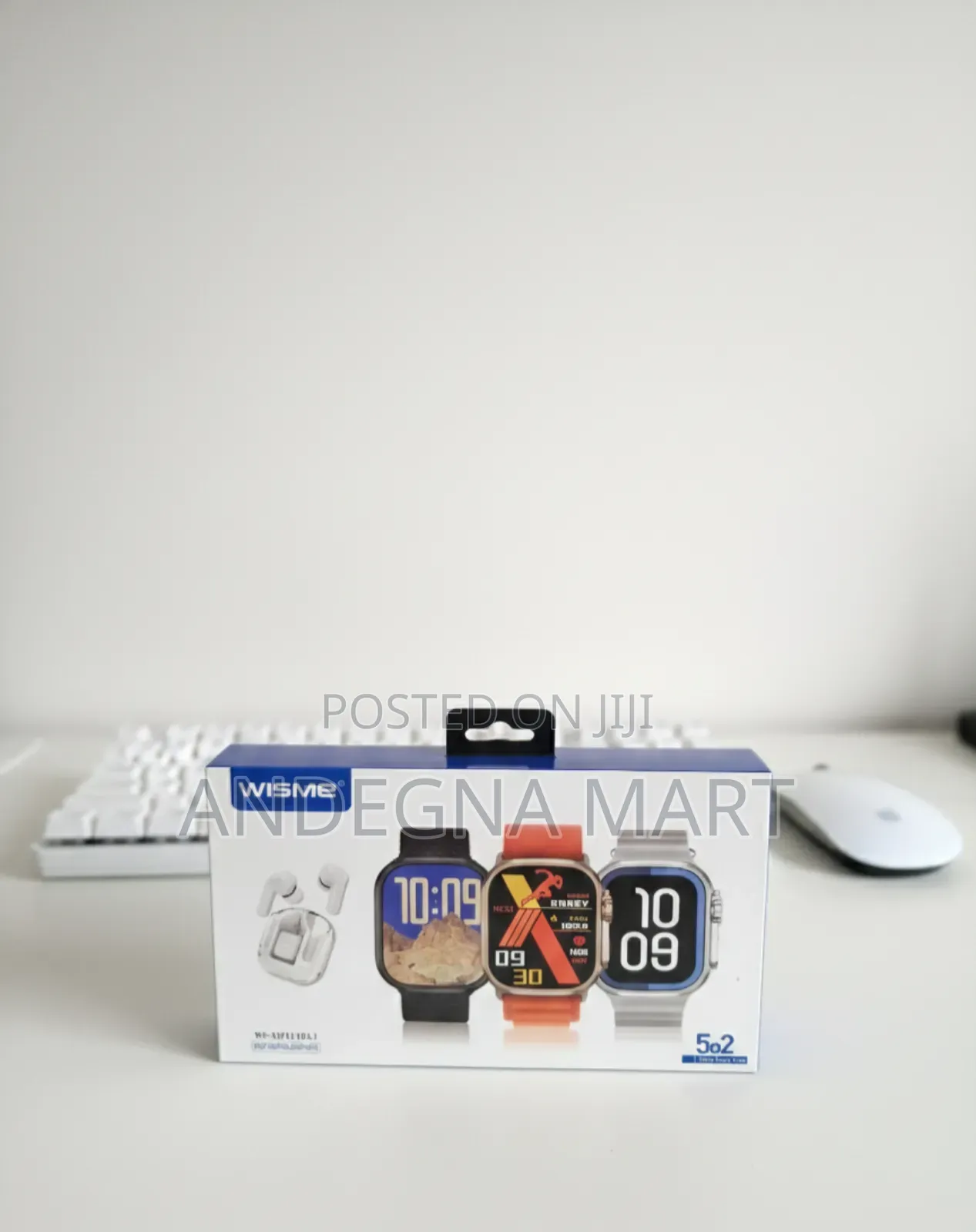 Wisme Full Set Smartwatch Long Battery