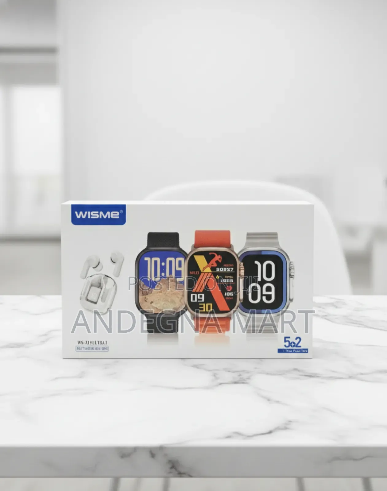 Wisme Full Set Smartwatch Big Screen