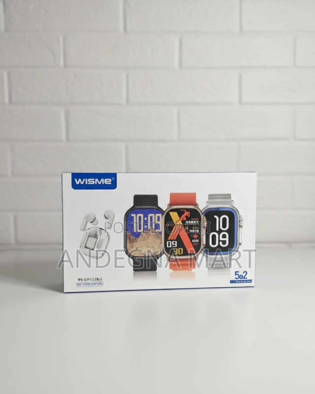 Wisme Full Set Smartwatch Hd Display