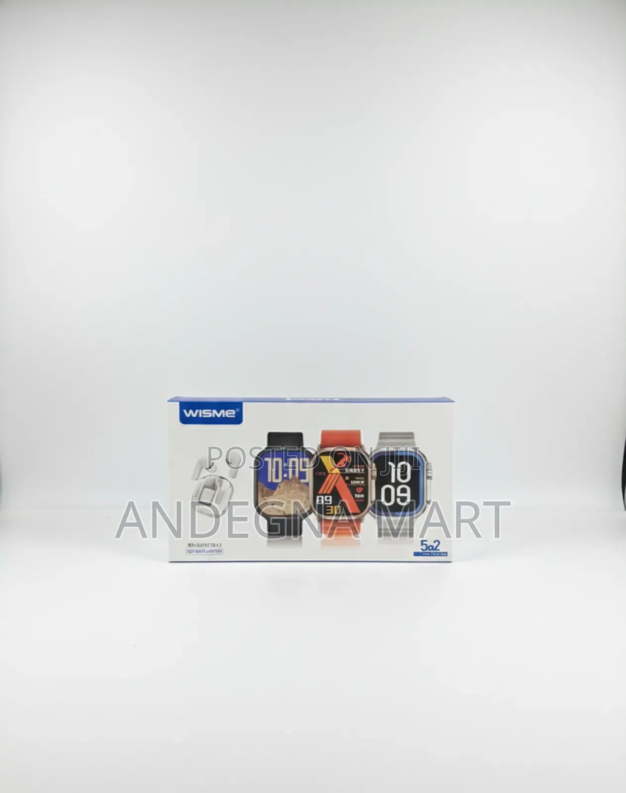 Wisme Full Set Smartwatch Hd Display