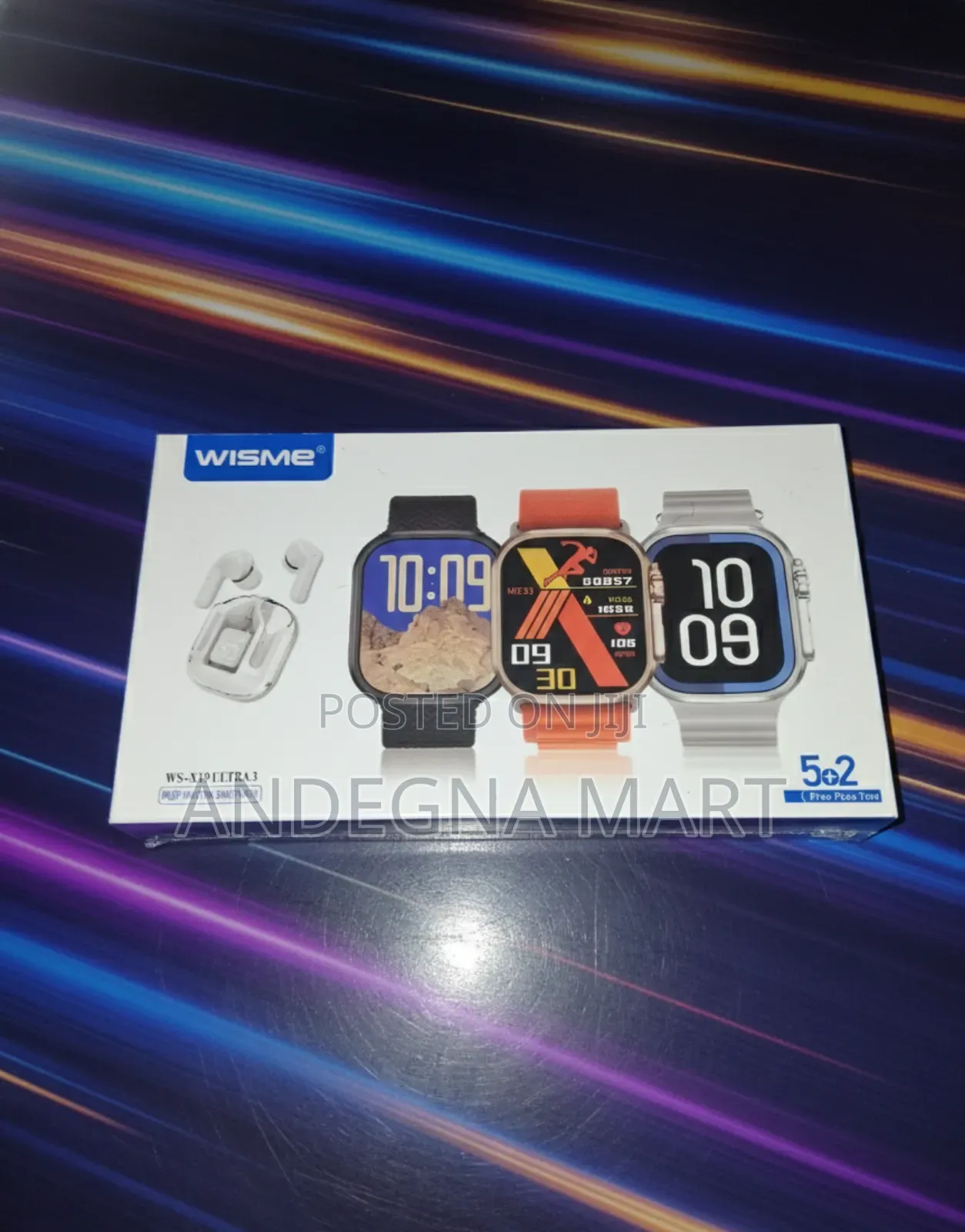 Wisme Full Set Smartwatch Health Monitor