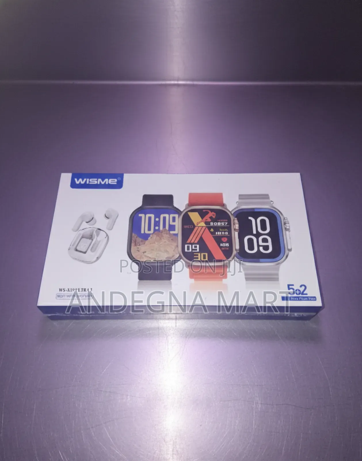 Wisme Full Set Smartwatch Multi-Strap