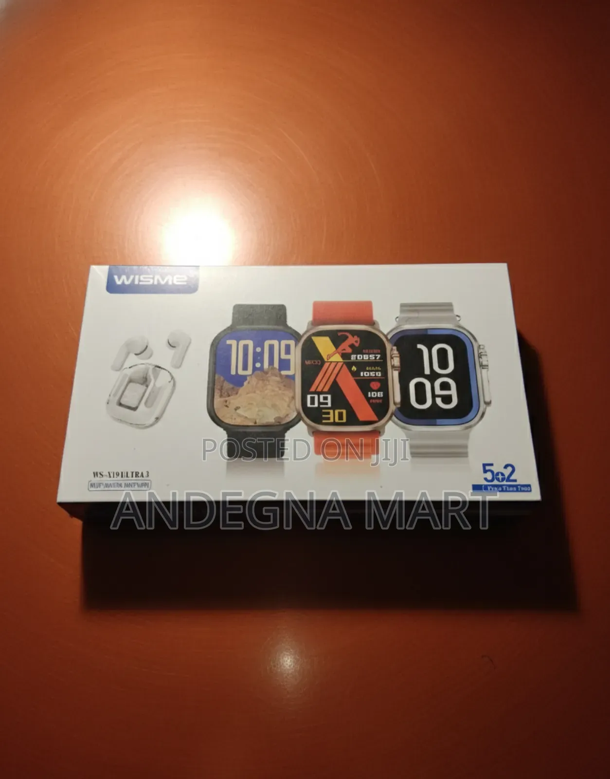 Wisme Full Set Smartwatch Multi-Strap