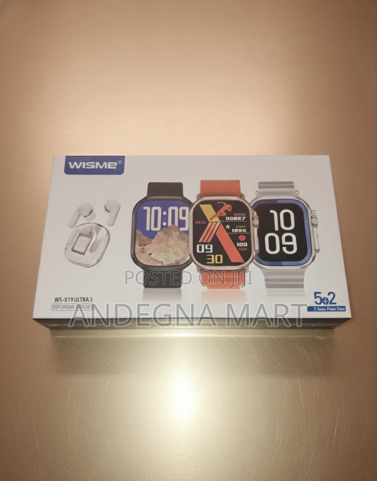 Wisme Full Set Smartwatch With Airpods