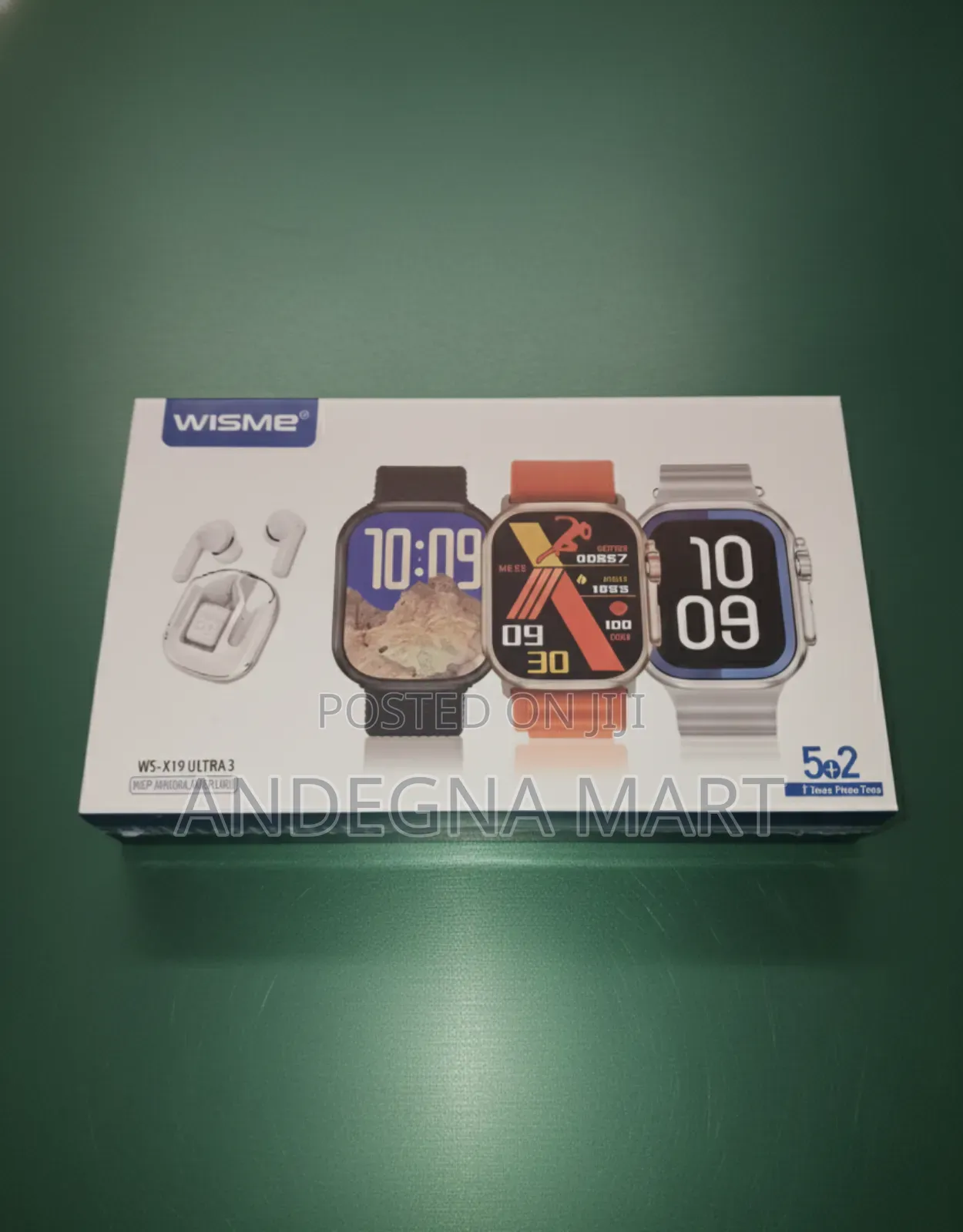 Wisme Full Set Smartwatch With Airpods