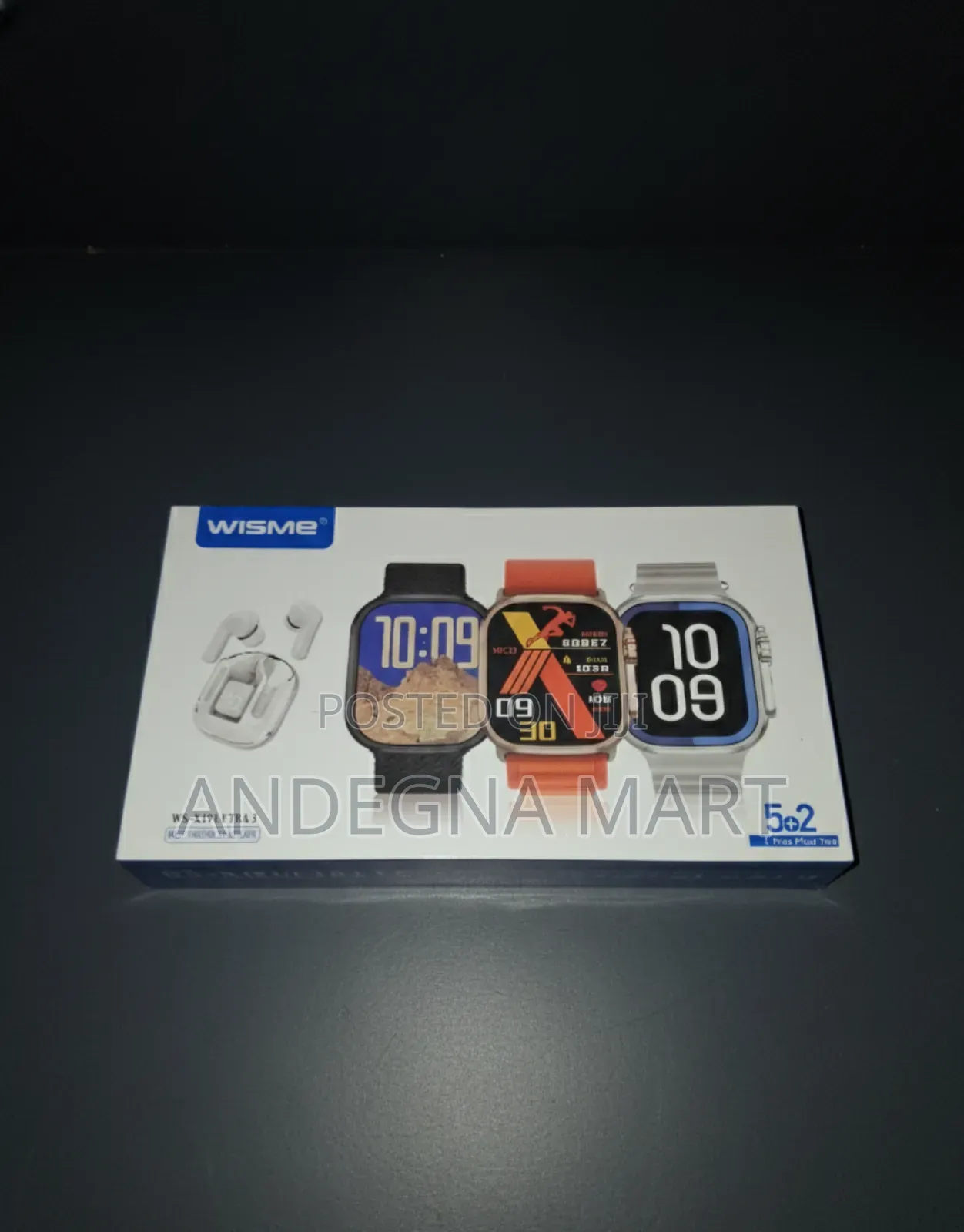 Wisme Full Set Smartwatch With Earbuds