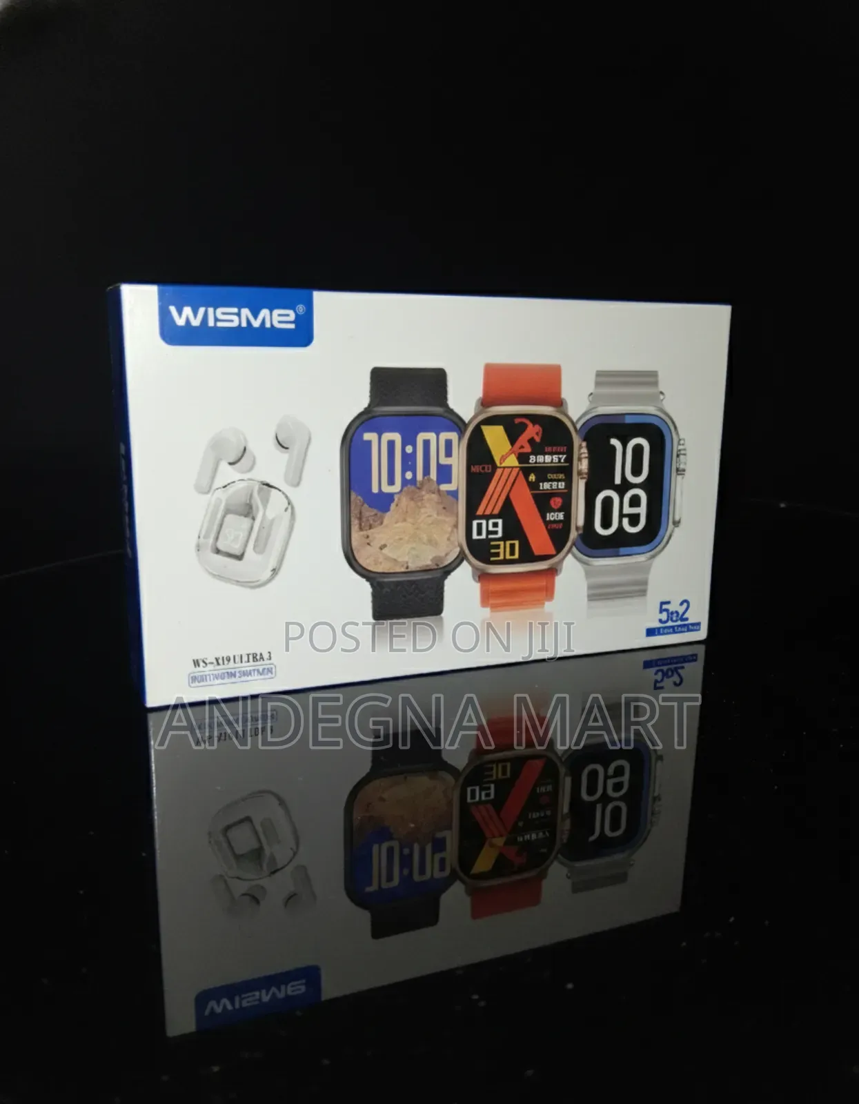Wisme Full Set Smartwatch With Earbuds