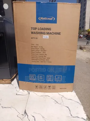 National Top Loading Washing Mashins 16kg Awtomatic Brand Model Now
