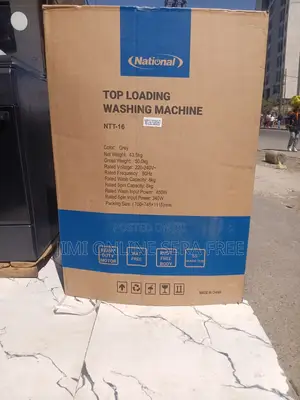 National Top Loading Washing Mashins 16kg Awtomatic Brand Model Now
