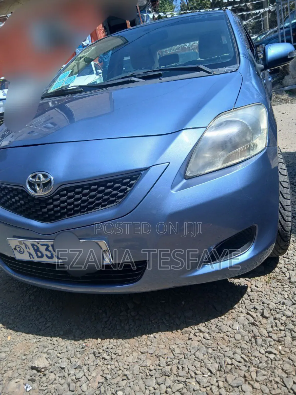 Toyota Belta 2010 Blue
